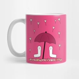 Cuties in the falling hearts,That's lovely Mug